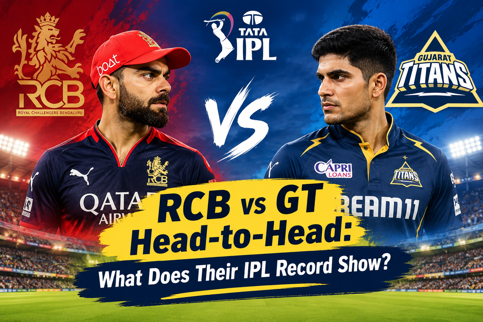RCB vs GT Head-to-Head